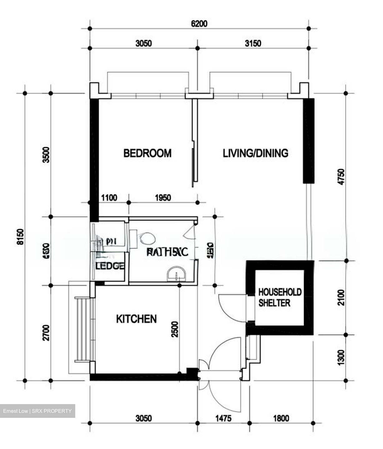 Blk 421C Northshore Straitsview (Punggol), HDB 2 Rooms #569700221